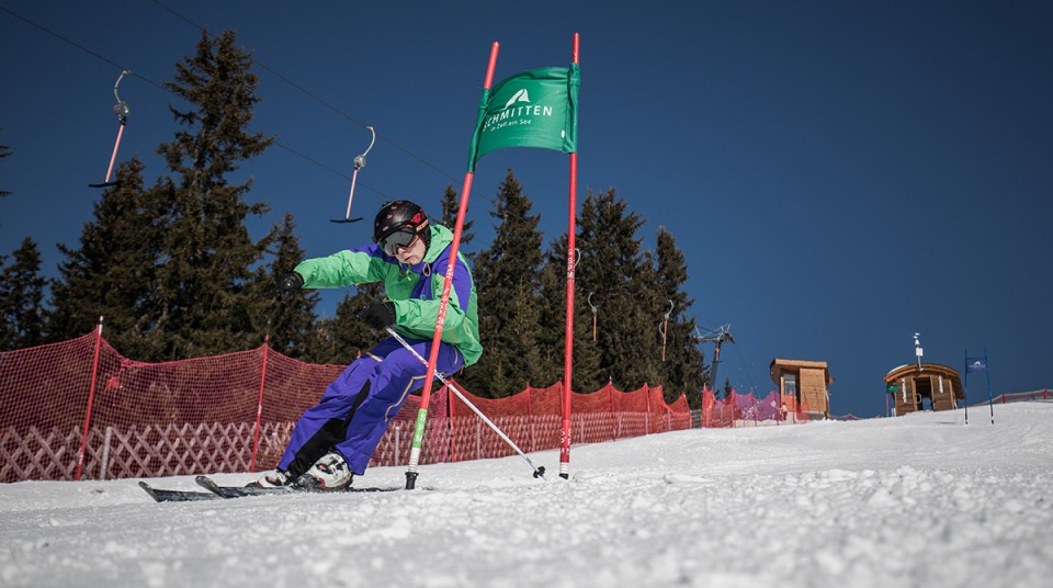 Skifahren wie die Rennfahrer
