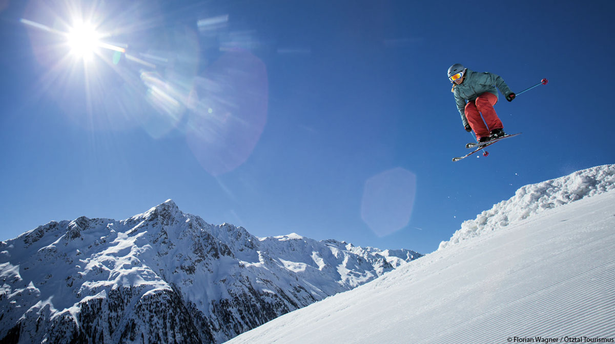 Firnschnee Skifahren Tirol