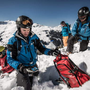 LVS Übungen Freeride Camp Hinterglemm