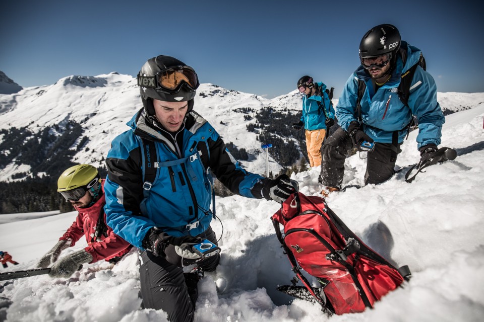 LVS Übungen Freeride Camp Hinterglemm