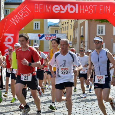 Salzkristall-Lauf-Teilnehmerfeld