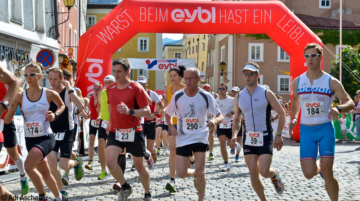 Salzkristall-Lauf-Teilnehmerfeld