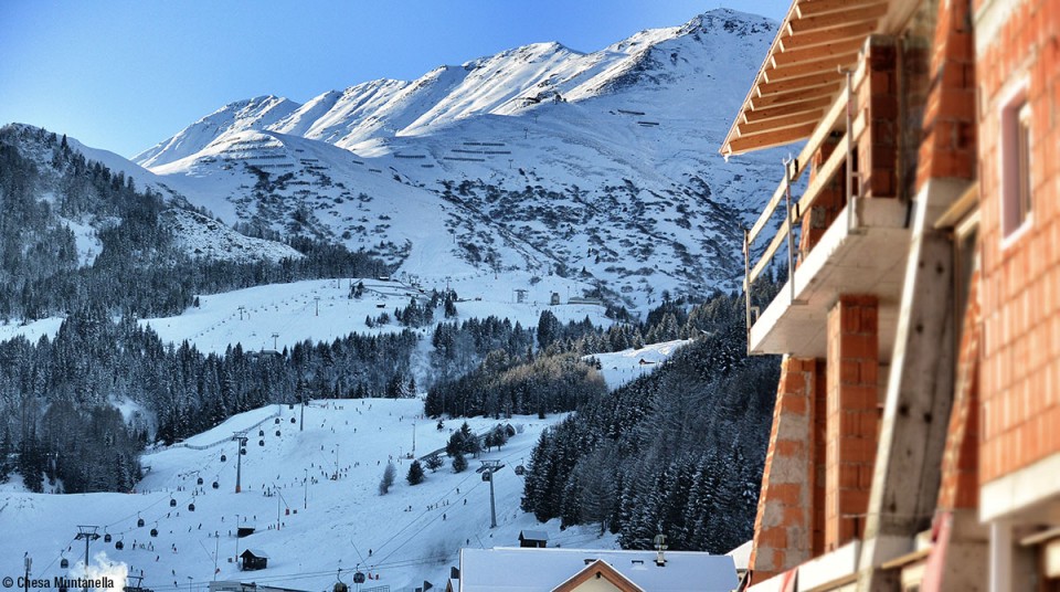 Ski Chalet an der Piste in Fiss