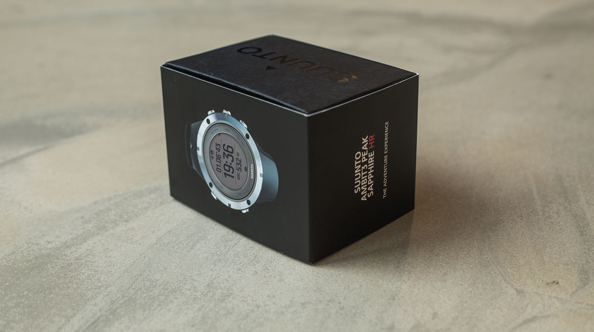 Suunto Uhr Verkaufsbox