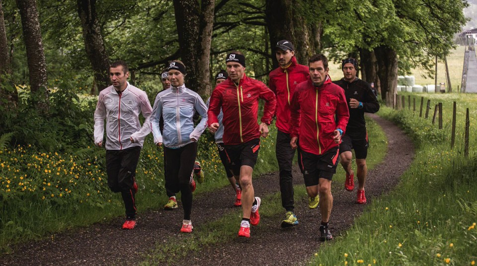 Salomon Running Team Athleten laufen