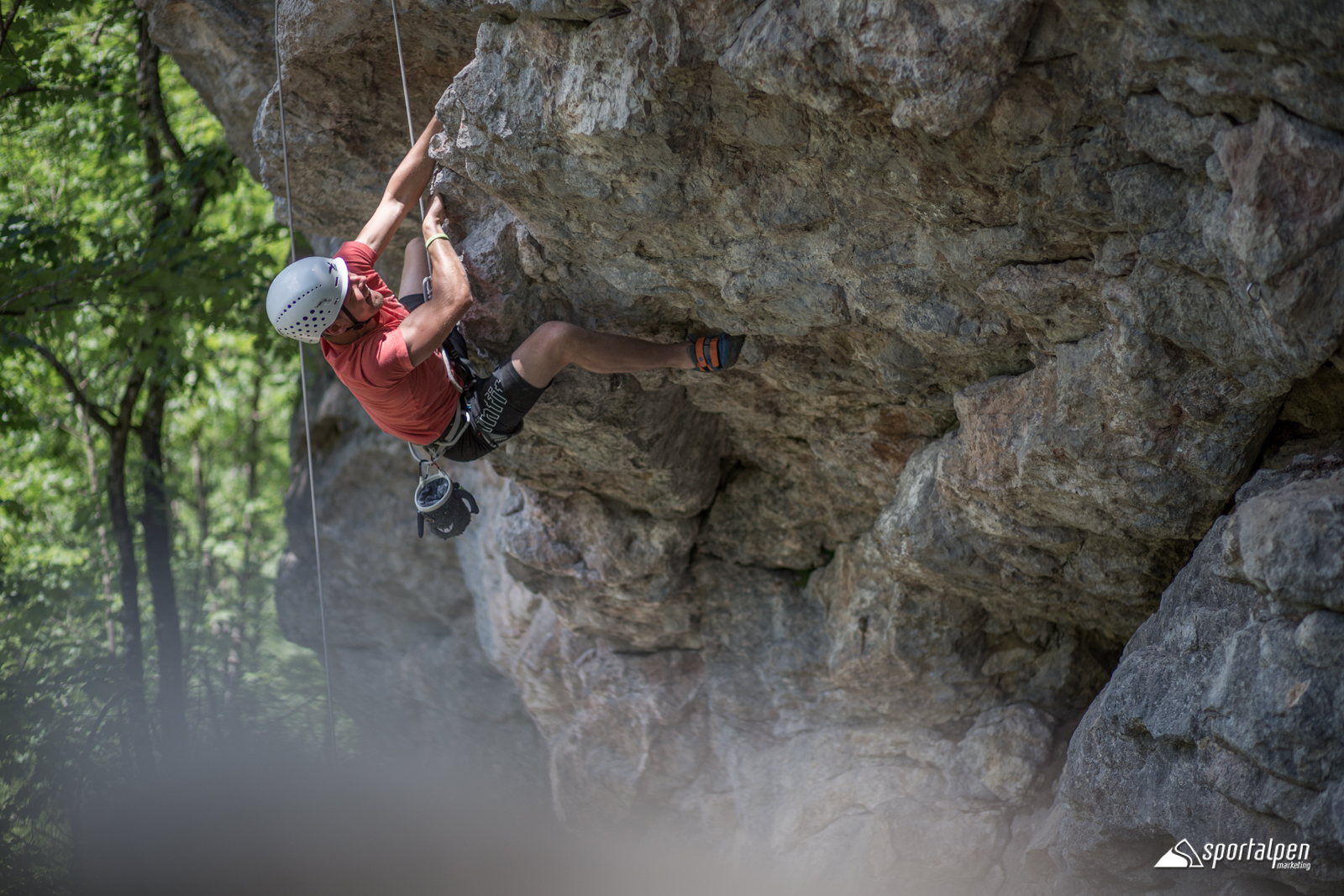 Klettern am Fels in Saalfelden Leogang