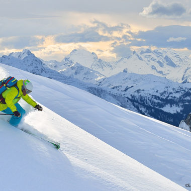 Skifahren am Arlberg