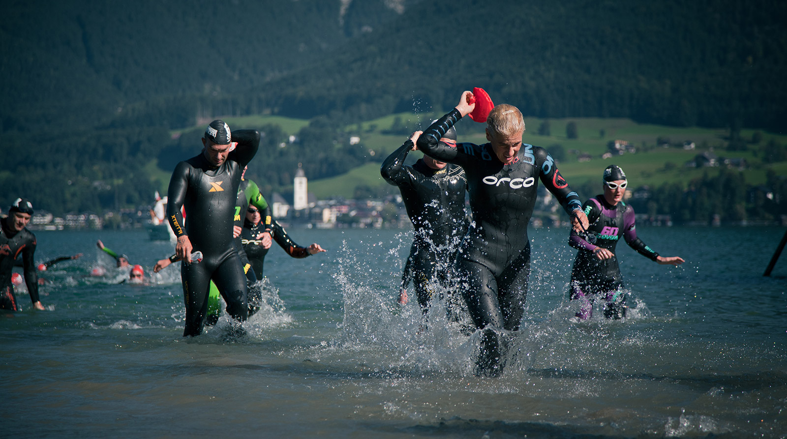 Sport & Action bei der Wolfgangsee Challenge