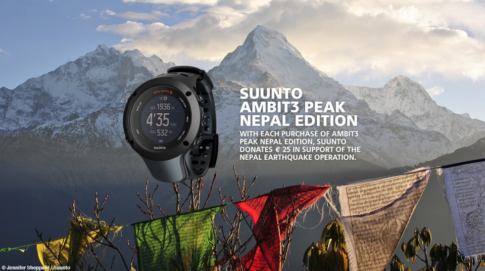 Sportuhr fur Abenteurer Suunto Ambit3 Peak Nepal