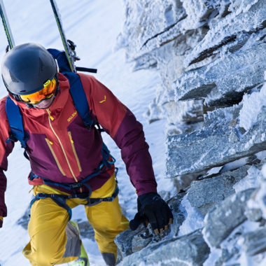 Der perfekte Begleiter für Skitouren: der Salewa Vert