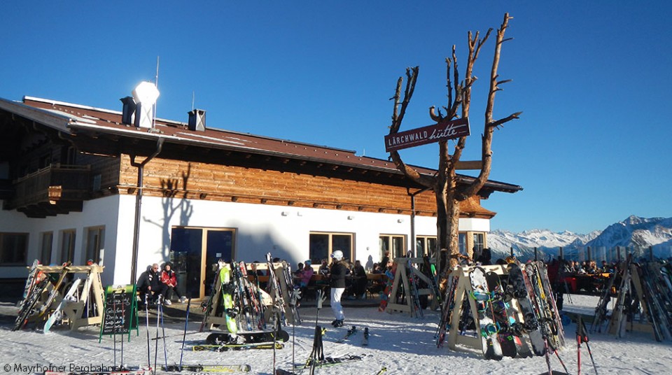 Traditionelle Lärchwaldhütte