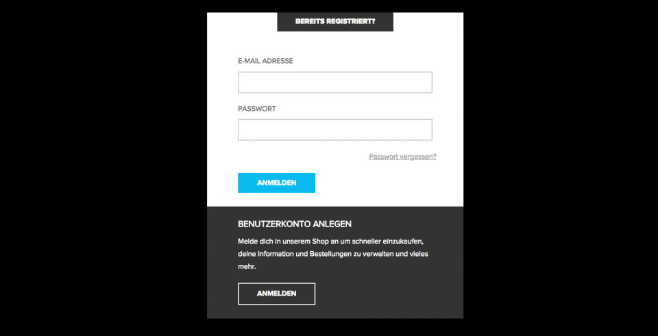Registrierung