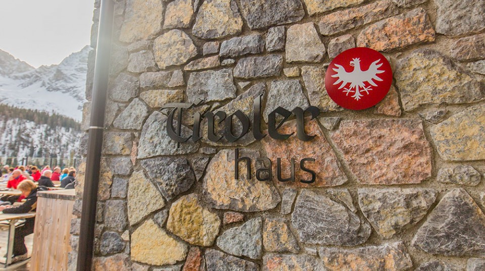 Tiroler Haus im Skigebiet