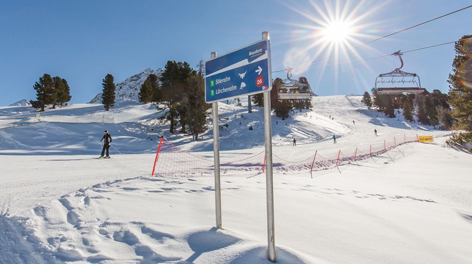 Orientierung im Skigebiet