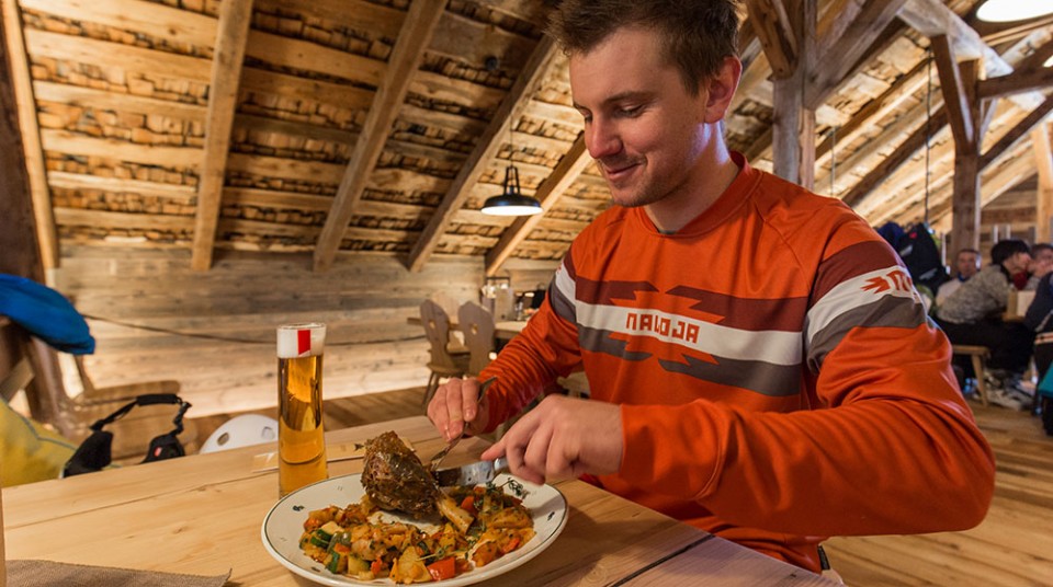 Stier Alm im Skigebiet Nauders