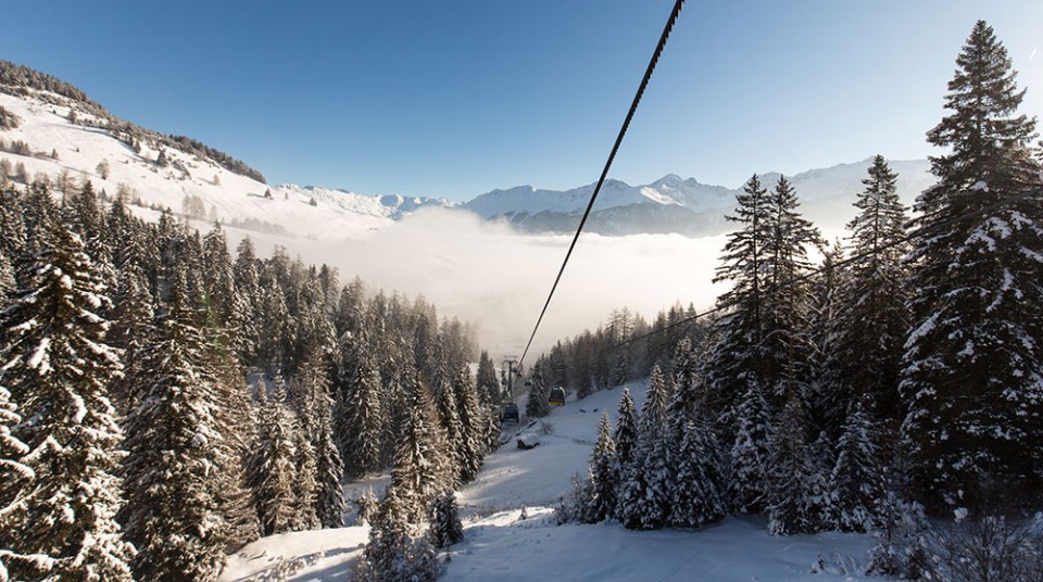 Skifahren in Serfaus