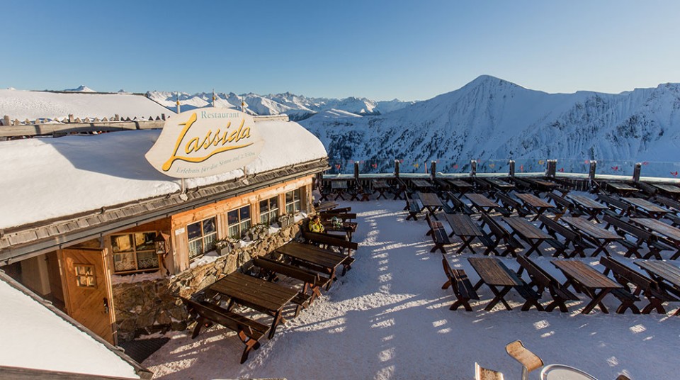 Lassida im Skigebiet Serfaus