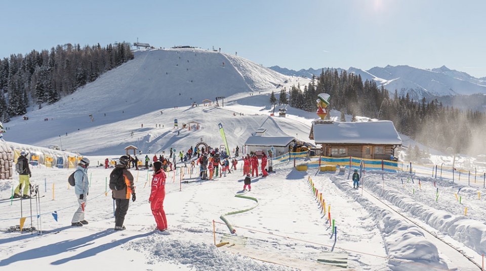 Kinderland im Skigebiet Serfaus-Fiss-Ladis