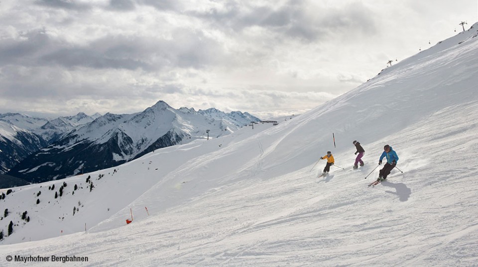 Skifahren auf dem Penken