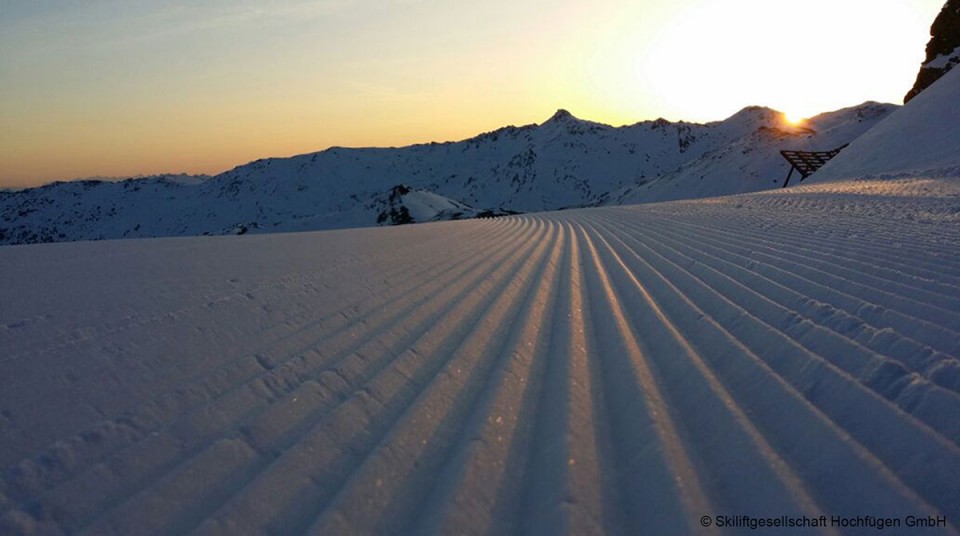 Skifahren in Hochfügen