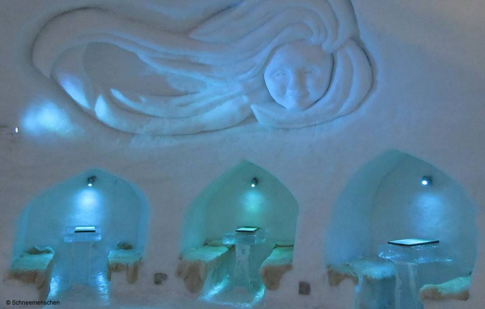 Whitelounge Iglu Innen