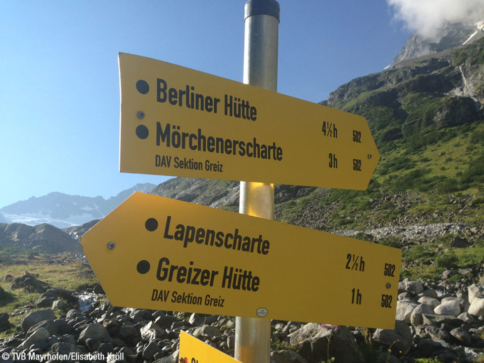 Hütten am Berliner Höhenweg