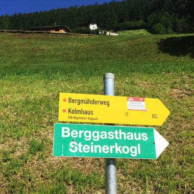 Bergmähderweg am Brandberg