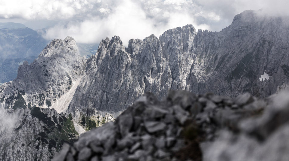 Aussicht Wilder Kaiser