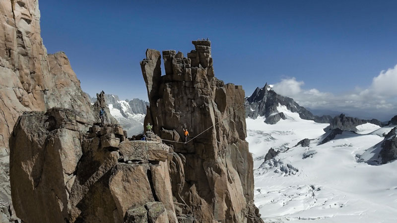 Highline Trident du Tacul