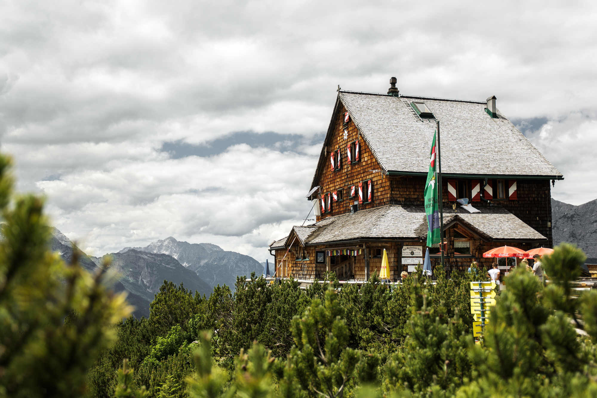 almhütte wanderung