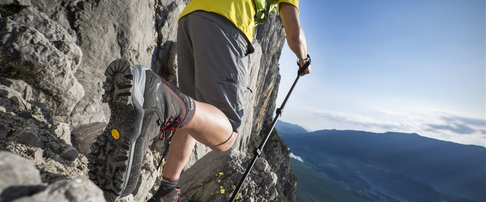 Neuartiger Abstiegsschuh fur Bergsteiger von Salewa
