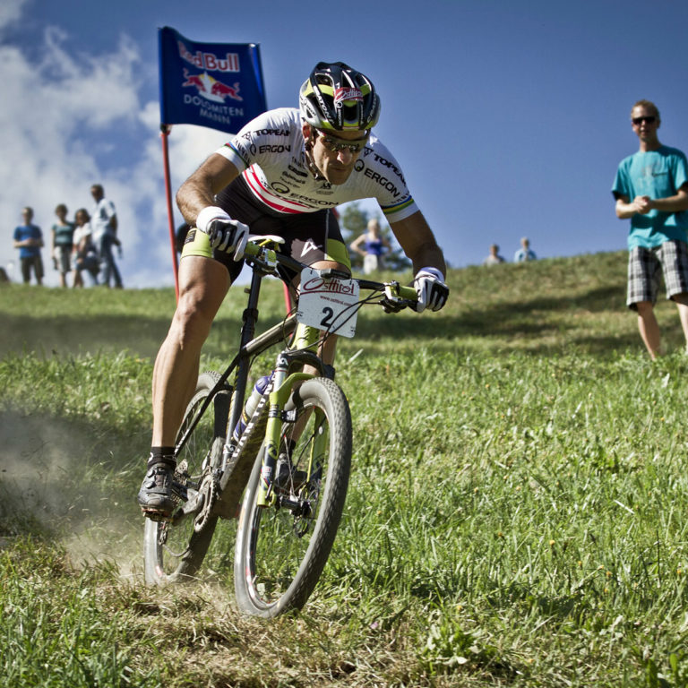 Mountainbiker Dolomitenmann