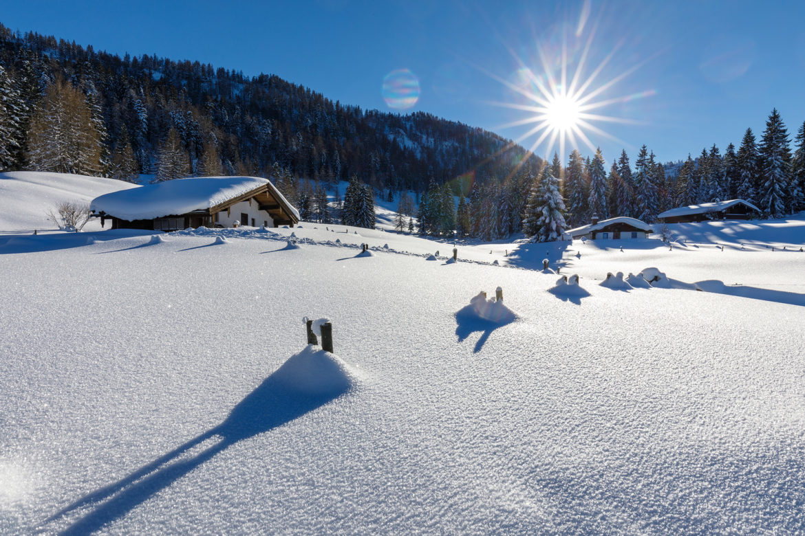 winterwandern reit im winkl chiemgau