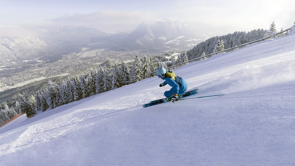 skifahren garmisch classic bayern