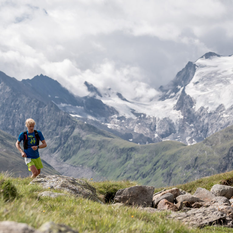 Gletscher-Trailrun