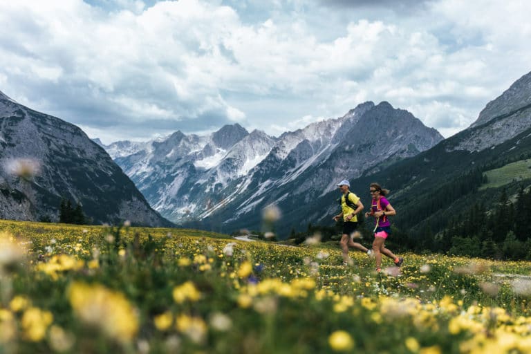 Trailrunning Karwendelgebiet Läufer