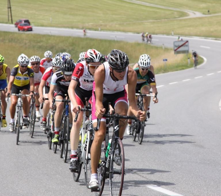 Radfahrer beim SCHÖCKEL CLASSIC in der Steiermark