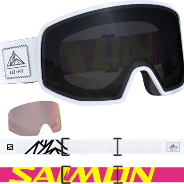 Salomon-Skibrille-LO-FI-White