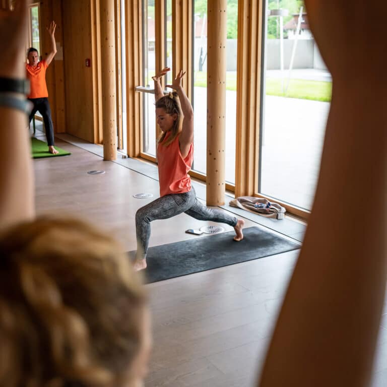 Yoga-Übungen Läufer