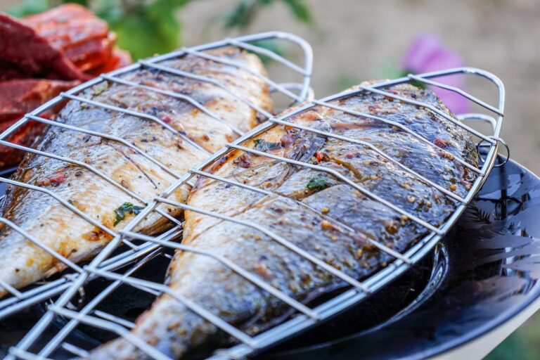 Gegrillter Fisch